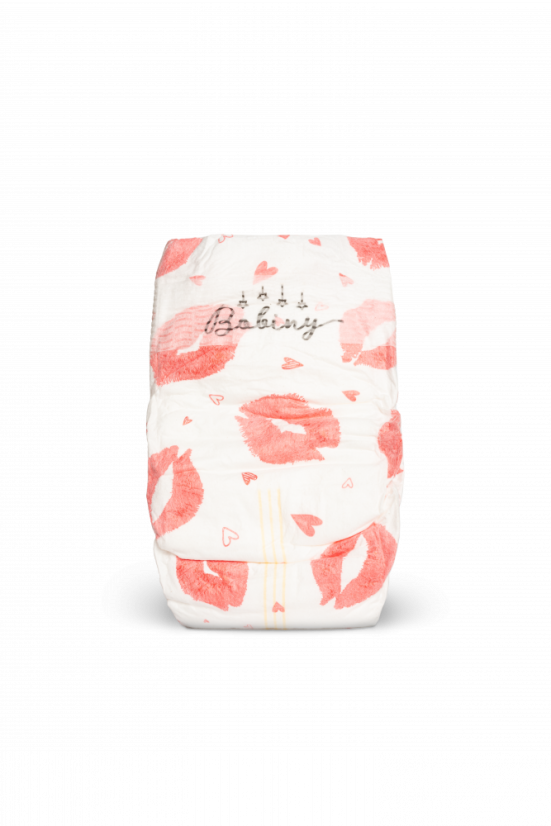 Bambusové pleny – Pusinky - Velikost: S (3-8 kg) 34 ks