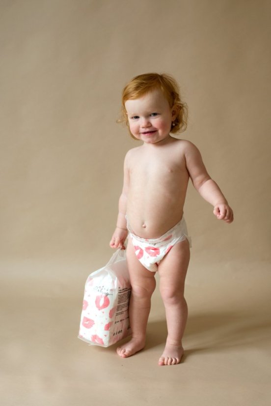 Bambusové pleny – Pusinky - Velikost: S (3-8 kg) 34 ks